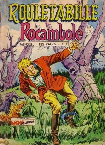 Scan de la Couverture Rocambole et Rouletabille n 35